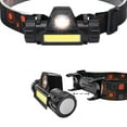 thumbnail image 1 of RCA - Swivel Headlamp with Headband, Detachable, Rechargeable, 350 Lumens, 1 of 3