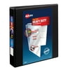 Avery Heavy Duty View Binder, Black, 1.5-inch, Slant Ring, One-Touch, 375 Sheets (79307)