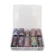 thumbnail image 2 of Exquisitas pegatinas para decoración de uñas, pegatinas de transferencia con patrón de flores y cielo estrellado, herramienta de manicura, 2 of 8