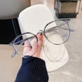 thumbnail image 4 of Gafas con montura para miopía TR90, montura irregular, antiluz azul para mujer, gafas lisas, 4 of 6