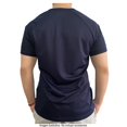 thumbnail image 4 of Playera Wilson Talla G Deportiva manga corta básica azul marino detalles azul claro, 4 of 4
