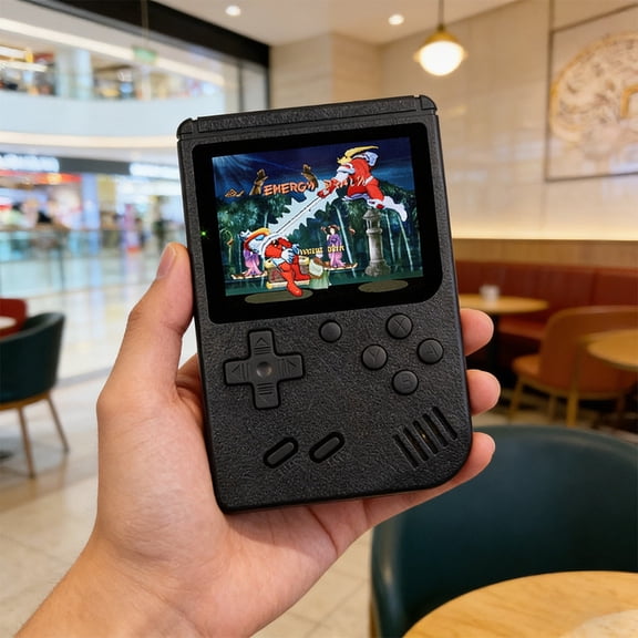 2.8-Inch Nostalgic Portable Player, Plug-and-Play TV Adapter for Big Screen Fun, Single-Player Built-in Classics, Great Gift Choice for Birthday Thanksgiving Christmas Valentine