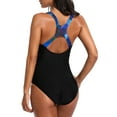 thumbnail image 7 of Women One Piece Boxer Swimsuit Sports Racing Swimsuit Tranning Backcross Swimwear, 7 of 7