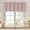 Blush, variant on Charcoal Grey Valances for Windows, Small Blackout Curtains for Kitchen Bedroom Living Room, Rod Pocket Privacy Modern Solid Short Window Treatment Valance Bathroom Panels, 60" Wx18 L,1 Piece