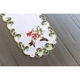 thumbnail image 3 of Embroidered Table Runner with Hummingbirds (9"x18"), 3 of 6