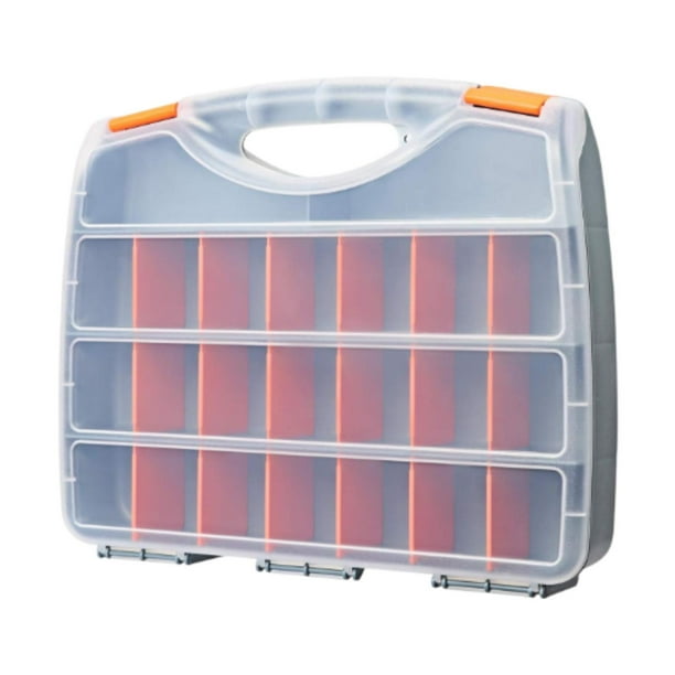 Caja de almacenamiento de piezas, caja de herramientas para reparación de automóviles, organizador multiusos de accesorios de hardware, contenedor de