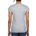 thumbnail image 2 of Gildan Softstyle Women's Short Sleeve Fitted V-Neck T-Shirt, 2 of 2