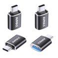thumbnail image 1 of Adaptador AVMAX USB-C a USB-A 3.0 OTG, paquete de 4, 1 of 6