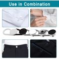 thumbnail image 4 of 20Pcs Shirt Collar Button Extender: Neck Button Extender for Mens Dress Shirt - Comfortable Tie Collar Expander, 4 of 5