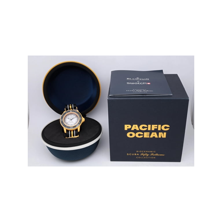 New Blancpain x Swatch Scuba Fifty Fathoms Pacific Ocean Gray