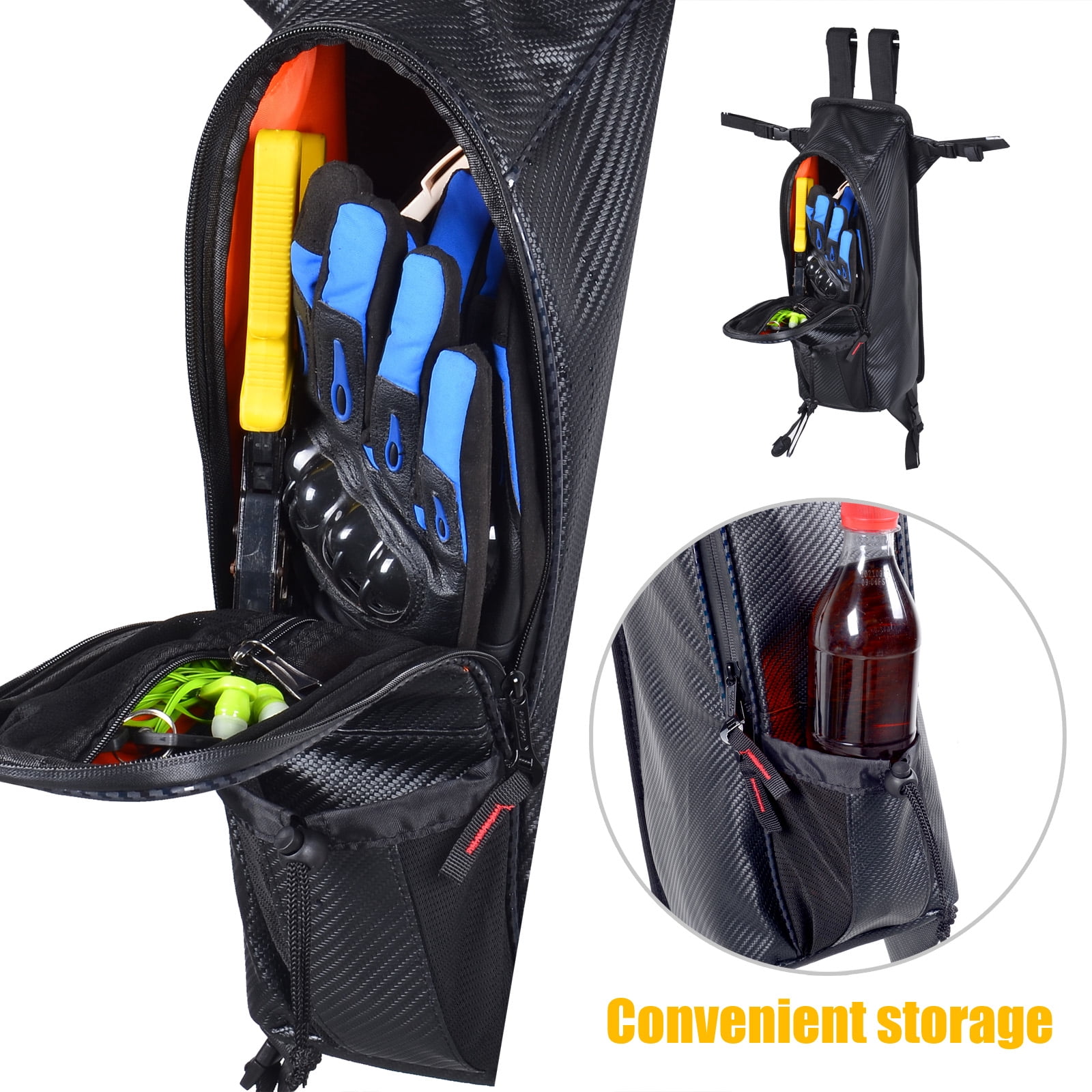 GoldFire Teryx KRX 1000 Bags UTV Storage Accessories Offroad Universal Center Seat Bag For Kawasaki Mule 4000 4010 2010-2022