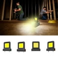 thumbnail image 4 of Universal Power Tool Battery Floodlight 2000 Lumen High Brightness LED Work Light Compatible with All 20V Lithium Batteries Base Portable Job Site Light for Garage Workshop Outdoor, 4 of 4