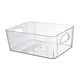 thumbnail image 4 of Caja de almacenamiento para baño, organizador de escritorio y almacenamiento portátil de escritorio multiusos Blanco, 4 of 8