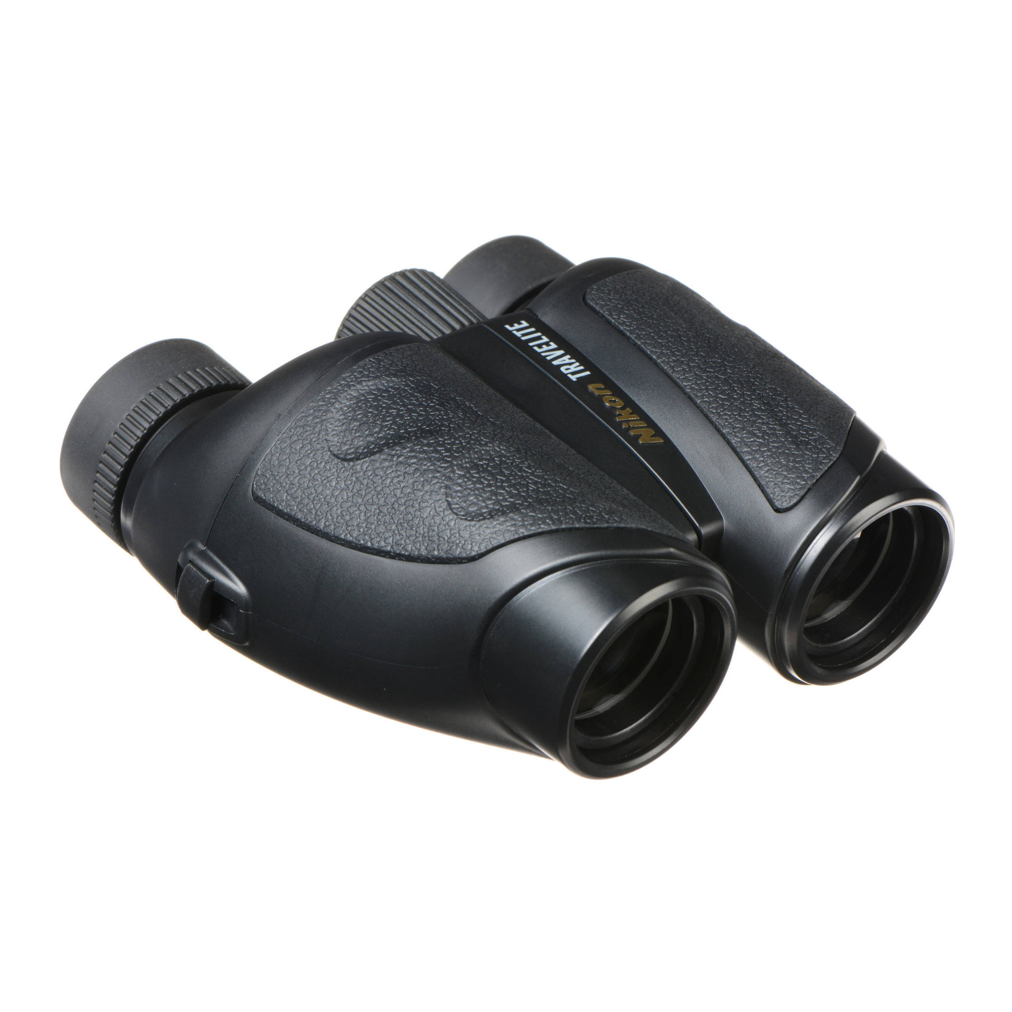 Restored Nikon 12x25 Travelite Binoculars with 12x Magnification Fully Multi-Coated Optics BAK4 Reverse Porro Prisms Lightweight and Compact (Black, ) (Refurbished)