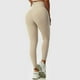 thumbnail image 4 of Pantalones de yoga adelgazantes Secado rápido Talle alto Control de barriga Leggings de mujer transpirables para gimnasio Cremoso 14/XL, 4 of 6