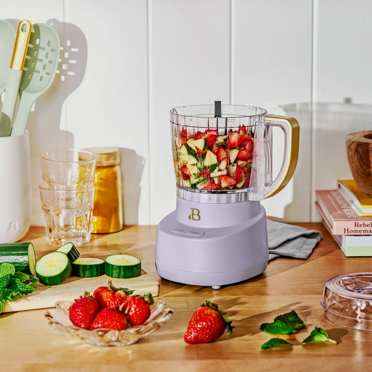Beautiful 3-Cup Food Chopper, Lavender by Drew Barrymore - Walmart.com