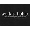 thumbnail image 2 of Lewis, Sheldon 24x19 White Modern Wood Framed Museum Art Print Titled - Workaholic, 2 of 4