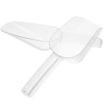 2 Pcs Ice Shovel Ice Cube Plastic Flour Scoop Kitchen Cereal Scoop Plastic Food Scoop Food Cereal Scoop