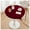 Red, variant on PU Leather Round Tablecloth, With Elastic Edge, Oilproof, Waterproof, Stain-Resistant, Wipeable, Kitchen Table Cover For Restaurant, Dining Room, Party