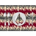 thumbnail image 2 of eloria Abstract Printed Table Heat Resistant Placemats Dining Table Mats With Napkins Cotton Canvas, Size : 12x18 Inches | Pack of 6, 2 of 3