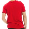 thumbnail image 2 of Plus Size Power Button Graphic Design Deluxe Jersey T-Shirt - Red XL, 2 of 4