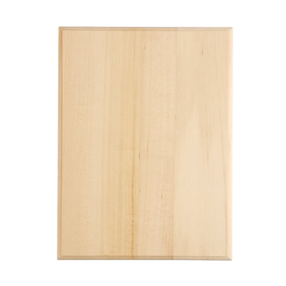 Unfinished Basswood Plaque 6 x 8, 5-Pack, for Woodburning, Crafts and Painting