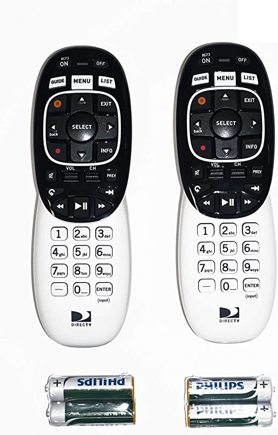 DIRECTV New 2 Pack RC73 IR/RF Remote Control…
