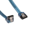 thumbnail image 4 of Cable de Unidad de Datos 2xSATAIII con Pestillo de Bloqueo de 200 Mm Recto a ángulo Recto 4 piezas, 4 of 8