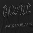 thumbnail image 3 of AC/DC  Adult Back In Black T-Shirt, 3 of 4