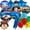 7, variant on Roblox Birthday Party Balloons Foil，Roblox Balloons,15PCS