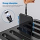 thumbnail image 5 of Cable de datos magnético - cable negro 1M+2M (Android Apple TC) + almacenamiento en línea 2 piezas Xemadio WMZL-772-4, 5 of 7