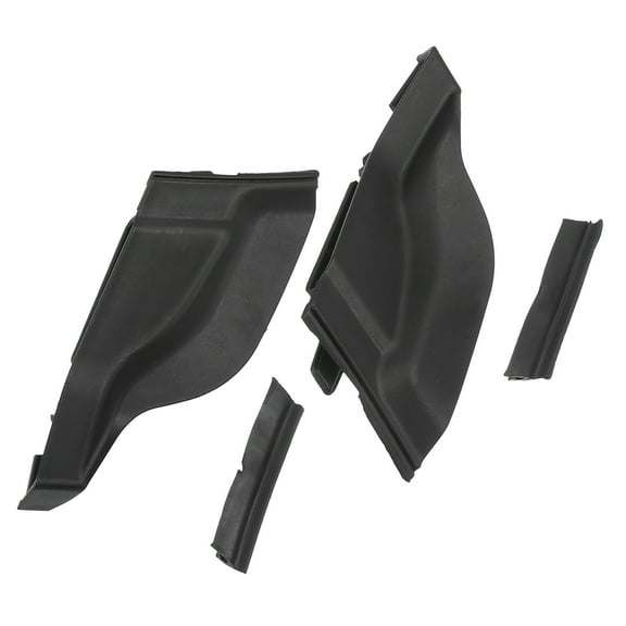 Unique Bargains 1 Pair Front Windshield Wiper Cowl Cover Extension Trim Wiper Cowling Panel for Toyota Prius 2010-2015