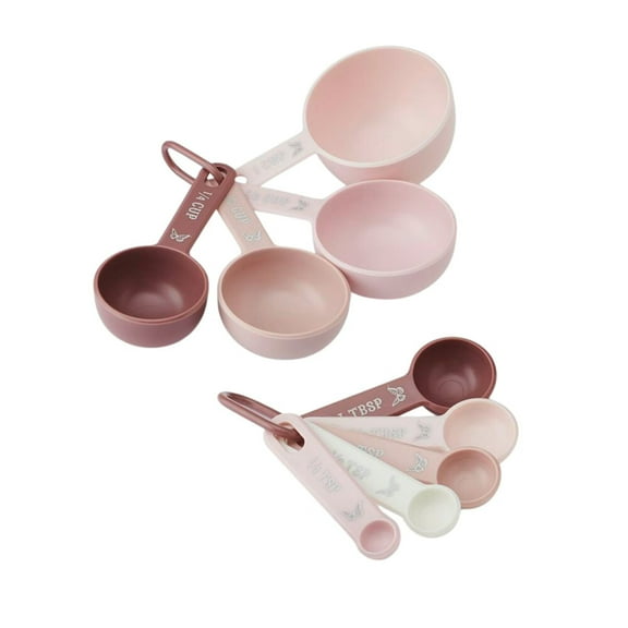 Dolly Parton 9-Piece Measuring Cups and Measuring Spoons Set, Blush