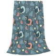 thumbnail image 2 of Bingfone Watermelons Dachshunds Print Flannel Fleece Blanket Throw Blanket For Bed,Sofa,Couch,Travel,Camping(40"X30"), 2 of 9