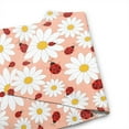 thumbnail image 4 of Wukai Daisy and Ladybug Print Garden Flag 12.5x18 Inch Double Sided Sun-resistant Rain-resistant, Wrinkle-resistant Colorfast(Only Flag), 4 of 7