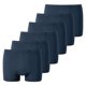 thumbnail image 1 of UNCOVER by SCHIESSER Calzoncillos boxer para hombre, paquete de 6 - UNCOVER Algodón, calzoncillos, single jersey Azul oscuro S (Small), 1 of 4
