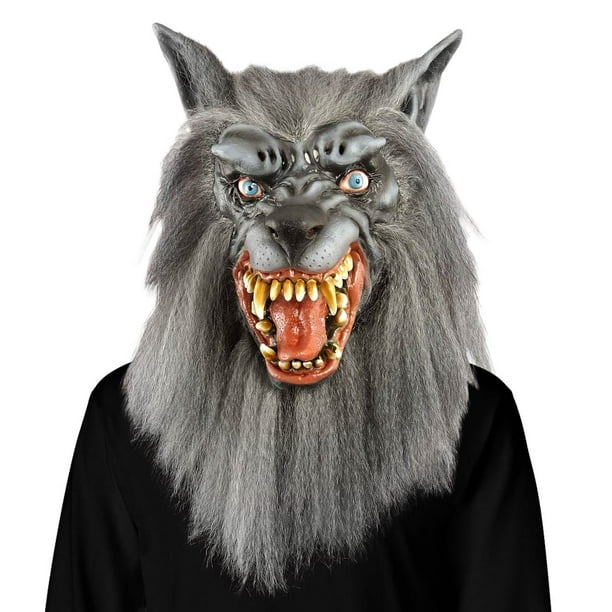 Deluxe Night Wolf Costume Mask