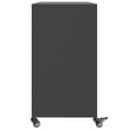 thumbnail image 5 of vidaXL Buffet Noir 100,5x39x72 cm Acier, 5 of 5