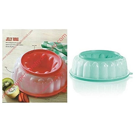 Jel-Ring, Jello Mold, Ice Ring in Mint/Red