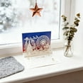 thumbnail image 4 of SIfdSeng Get it Fast up Greeting Cards Double Layer Hollow Out Page Design Unique 3D Day Winter Card Suitable for Sending Anyone and Relatives, 4 of 8