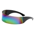 thumbnail image 4 of Futuristic Wrapped Around Sunglasses Glasses Party Favors Multicolor, 4 of 6