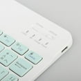 thumbnail image 3 of Teclado Bluetooth 5 Macarena Universal Delgado Inalámbrico Verde, 3 of 8