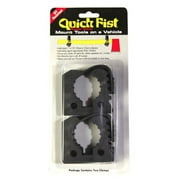END OF ROAD Original Quick Fist Clamp for mounting tools & equipment 1" - 2-1/4" diameter (Pack of 2) - 0010