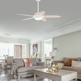 thumbnail image 3 of Costway 52" Ceiling Fan with LED Lights & Remote Control 1/2/4/8H Timer & 3 Fan Speeds, 3 of 10