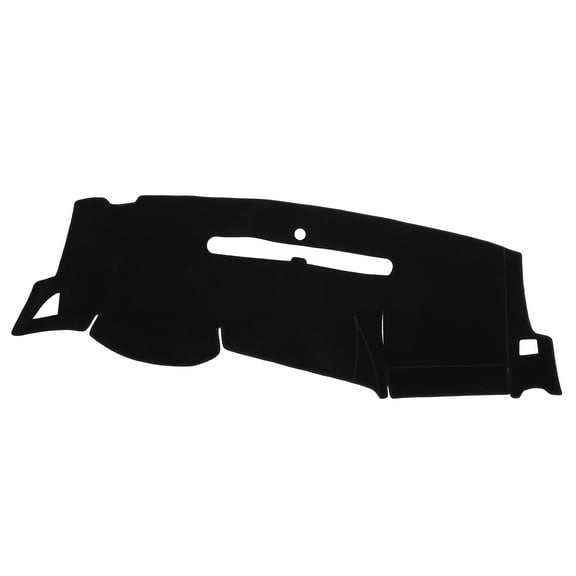 Unique Bargains 1Pcs Car Dashboard Cover Compatible for Chevrolet Silverado 1500 2007-2013 Protective Polyester Black