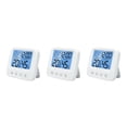 thumbnail image 4 of Billuyoard Higrómetro Accesorios para el hogar Termómetro LCD Medidor de humedad Datos claros Suministros para el hogar Habitación Ajustable Type1 NO1, 4 of 6