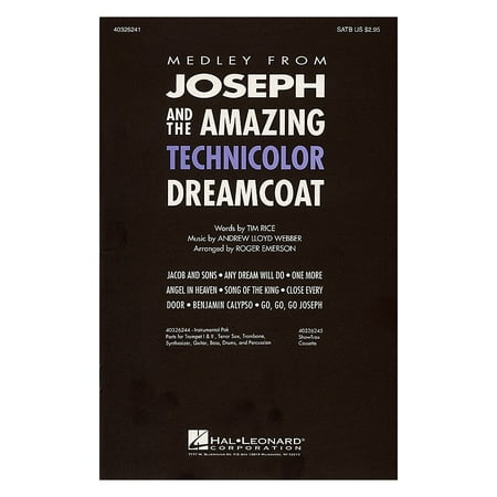 Hal Leonard Joseph and the Amazing Technicolor Dreamcoat (Medley) ShowTrax CD Arranged by Roger Emerson