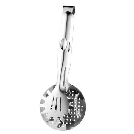 

BESTONZON 1Pc Filter Spoon with Clip Multi-functional Colander Clip Oil Frying Filter Clamp