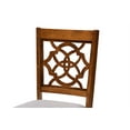 thumbnail image 6 of Baxton Studio Renaud Modern and Contemporary Grey Fabric Upholstered and Walnut Brown Finished Wood 7-Piece Dining Set, 6 of 7