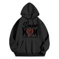 thumbnail image 3 of Senior Mom Hoodies for Women Class Of 2026 Hoodie Graduation Graphic Hooded Sweatshirt with Pockets Pullover Tops, 3 of 5